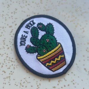 Cactus Embroidered Patch